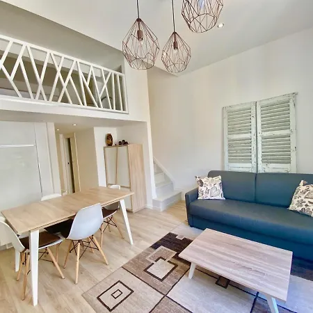 La Pietonne-plage-clim Appartement Menton